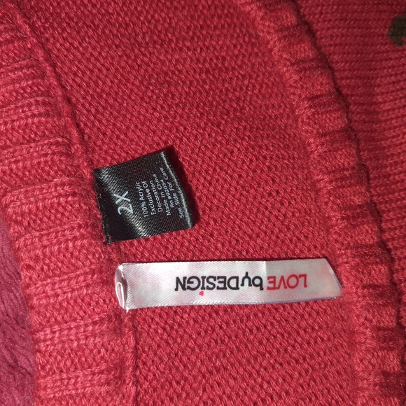 Love By Design Womens Rudolph The Red-Nosed Reindeer Christmas Sweater XXL - Picture 7 of 9